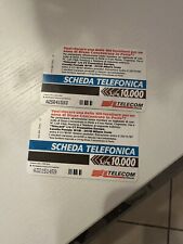 Schede telefoniche italiane usato  Italia