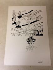 DOCTOR WHO ANUAL arte em quadrinhos original TARDIS BRITISH TIME LORD PÁGINA DE TELETRANSPORTE LEGAL comprar usado  Enviando para Brazil