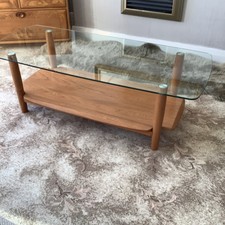 Ercol rectangular glass for sale  LIVERPOOL
