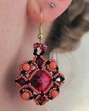 Hrringe swarovski elements gebraucht kaufen  Krefeld