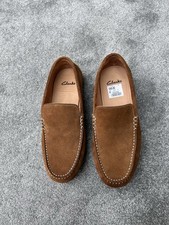 Mens clarks moccasin for sale  CARSHALTON
