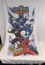 Toalha de banho Saban 2002 Mighty Morphin Power Rangers praia piscina 50” X 28”, usado comprar usado  Enviando para Brazil