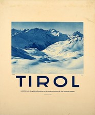 Ski posters tyrol for sale  UK