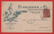 Cartolina commerciale schroede usato  Bologna