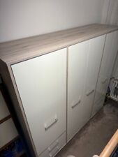Türiger kleiderschrank weiß gebraucht kaufen  Berlin
