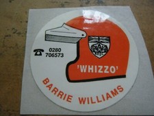 Barrie williams sticker for sale  BOURNEMOUTH