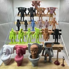 Figuras colecionáveis SKIBIDI Toilet Mystery Figure série de colecionador (cor sólida) comprar usado  Enviando para Brazil