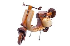 Madeira Moto Vespa Scooter Vintage Estilo Italiano rodas móveis Feito À Mão comprar usado  Enviando para Brazil