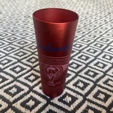 Budweiser aluminium drinking for sale  GLASTONBURY