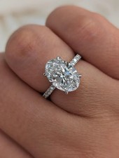 3ct oval cvd for sale  Los Angeles