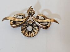 Broche vitoriano antigo moldura para foto opala folheada a ouro MUITO RARO! (BK109), usado comprar usado  Enviando para Brazil