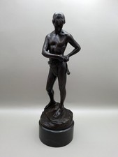 Bronze figur junger gebraucht kaufen  Lauta