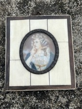 Vintage miniature portrait for sale  KENILWORTH