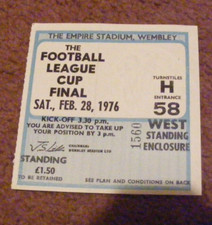 1976 ticket league for sale  LANCASTER