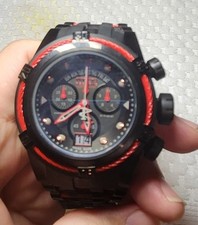 invicta 25230 jason taylor limit 232/999 preto vermelho 53mm W/R 200M precisa de bateria  comprar usado  Enviando para Brazil