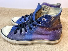 Usado, Converse All Star Chuck Taylor High Tops Galáxia Personalizada Pintada tamanho Masculino 5 Feminino 7 comprar usado  Enviando para Brazil