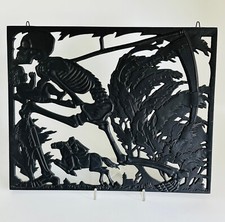 Kunstguss eisenguss relief gebraucht kaufen  Frankfurt am Main