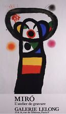 Miro poster galerie for sale  SOUTH BRENT