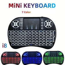 Mini teclado sem fio controle remoto touchpad Smart TV Android TV Box PC 2.4GHz comprar usado  Enviando para Brazil