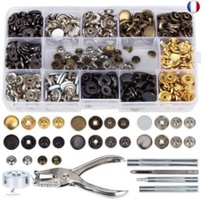 140pcs boutons pressions d'occasion  Paris VI