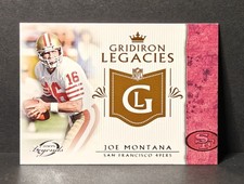 2011 Topps Gridiron Legends #GL-JM JOE MONTANA Gridiron Legacies HOF 49ers comprar usado 2011 Topps Gridiron Legends #GL-JM JOE MONTANA Gridiron Legacies HOF 49ers comprar usado  Enviando para Brazil