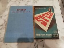 Vintage motorcycle books for sale  BRISTOL