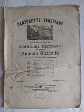 Canzonette veneziane. venezia. usato  Possagno