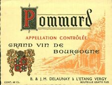 Etiquette vin pommard d'occasion  France