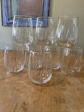 Set clear stemless for sale  Visalia