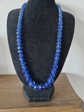 Vintage blue glass for sale  STOKE-ON-TRENT