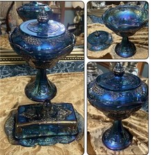 Vintage blue carnival for sale  Riverside