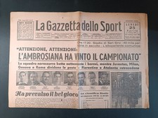 gazzetta sport 1938 usato  Italia