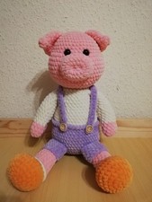 Amigurumi gehäkelt schwein gebraucht kaufen  Kehl