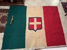 Grande bandiera sabauda usato  Valdastico