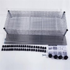Prateleira de ferro cromada 5 camadas com rodas de náilon de 1,5 pol. 165*90*35 cromada, usado comprar usado  Enviando para Brazil