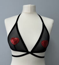 Misguided black mesh for sale  MANCHESTER