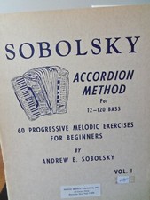 SOBOLSKY MÉTODO ACORDEÃO LIVRO 1 - LIVRO DE MÚSICA ACORDEÃO NOS comprar usado  Enviando para Brazil