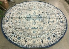 Grey blue round for sale  Easton
