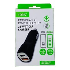 Car charger itek for sale  Hazleton