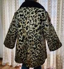 Giacca pelliccia leopardo usato  Palermo