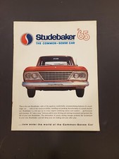 1965 studebaker literature for sale  Port Jefferson Station