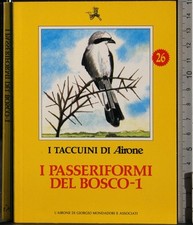 Taccuini airone. passeriformi usato  Ariccia
