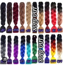 1 pacote de cabelo trança jumbo 60cm cabelo cores diferentes  comprar usado 1 pacote de cabelo trança jumbo 60cm cabelo cores diferentes  comprar usado  Enviando para Brazil