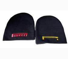 Knitted embroidered beenie for sale  EDGWARE