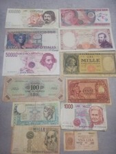 Banconote vecchie lire usato  Bertinoro