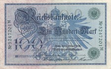Berlin reichsbank 100 gebraucht kaufen  Goslar