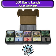 500 basic lands for sale  Indianapolis