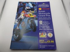 1991 donington programme for sale  ST. IVES