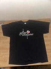 CAMISETA VINTAGE GUITAR WHISPERER BLACK GILDAN XL METAL ROCK COUNTRY PUNK LOVERS, usado comprar usado  Enviando para Brazil
