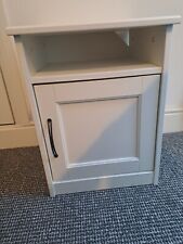 Ikea white bedside for sale  AYLESFORD